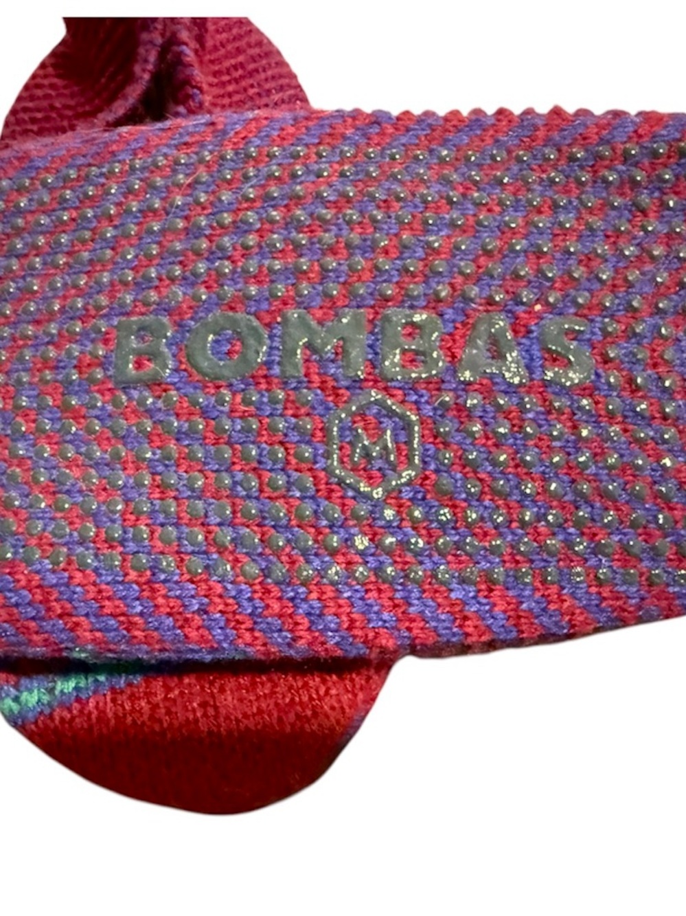 Bombas Womens Cozy Gripper Slippers Size M